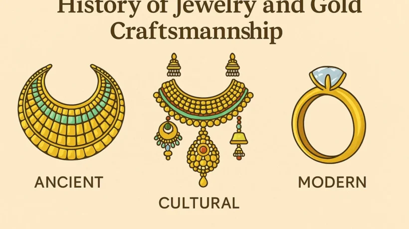 History of Jewelry and Gold Craftsmanship – From Ancient Art to Modern Masterpieces