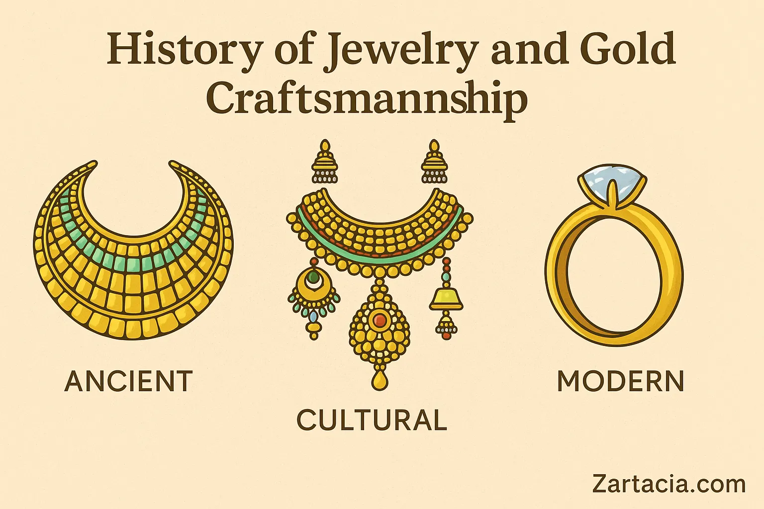 Gold Jewelry, Jewelry History,