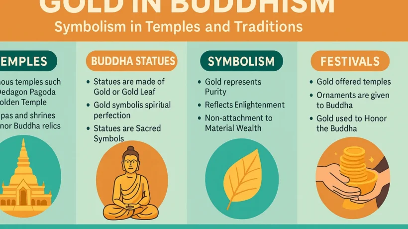 Gold in Buddhism – Symbolism, Temples, and Traditions
