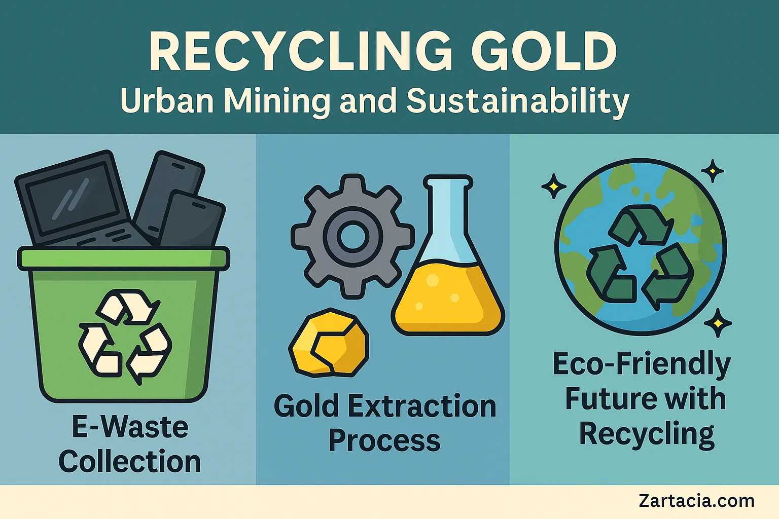 Recycling Gold – Urban Mining and Sustainability
