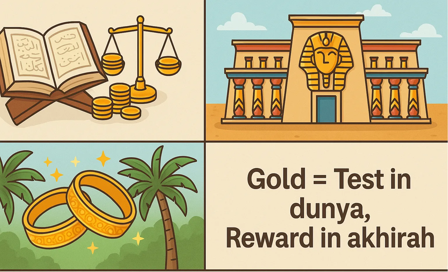 Article 66 Quranic Perspective on Gold – Verses & Lessons