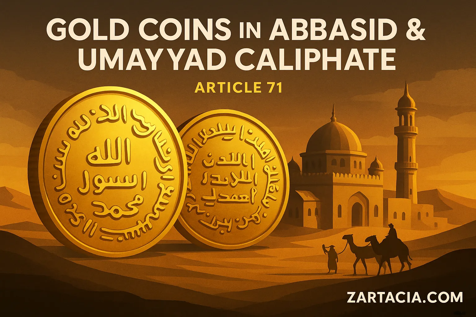 Gold Coins in the Abbasid & Umayyad Caliphate