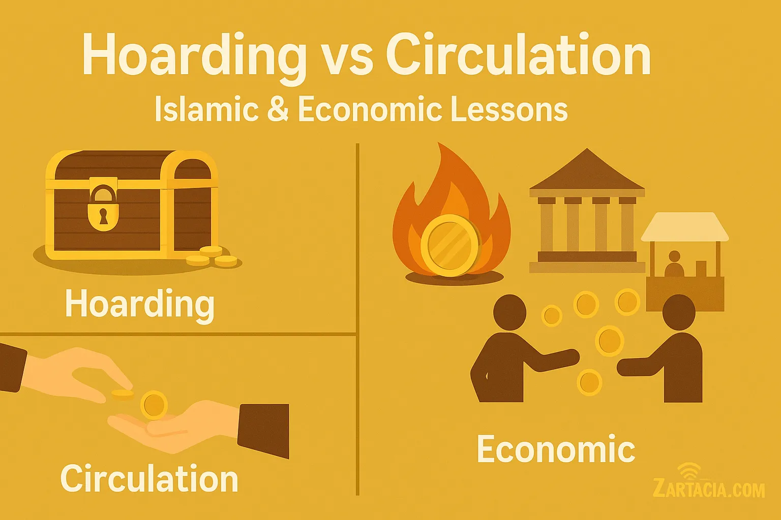 hoarding vs circulation of gold