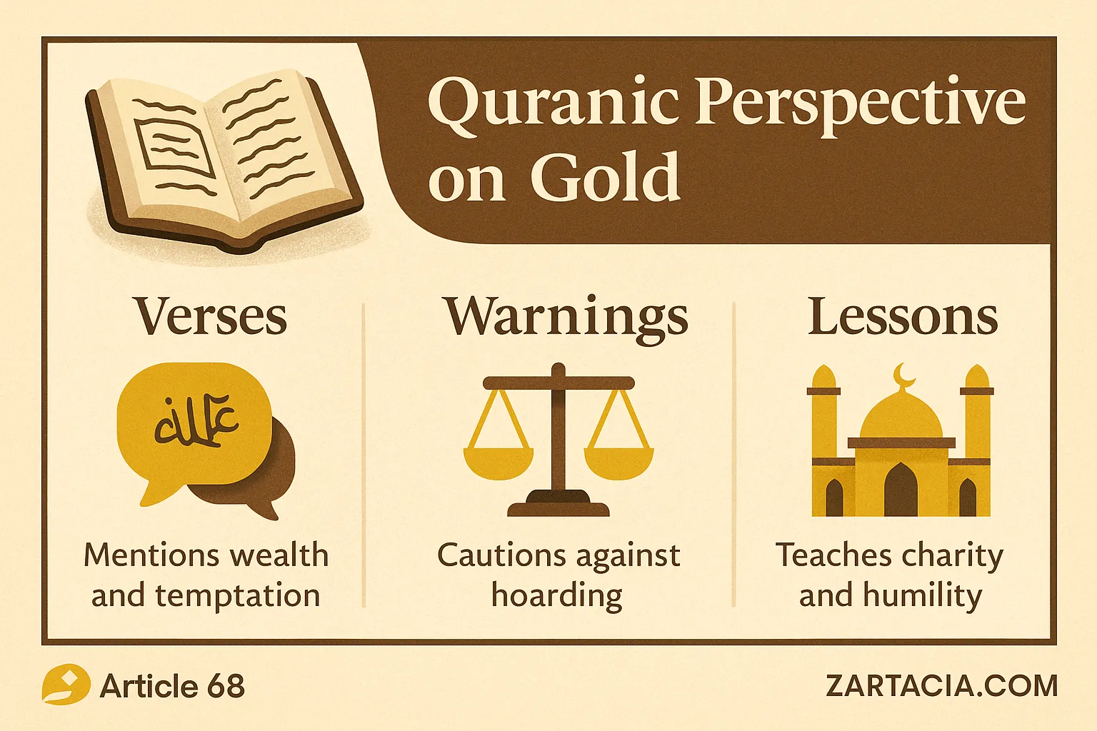 Hadiths on Gold – Rules and Teachings