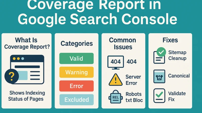 Coverage Report – Errors, Warnings & Excluded Pages (Class 5)
