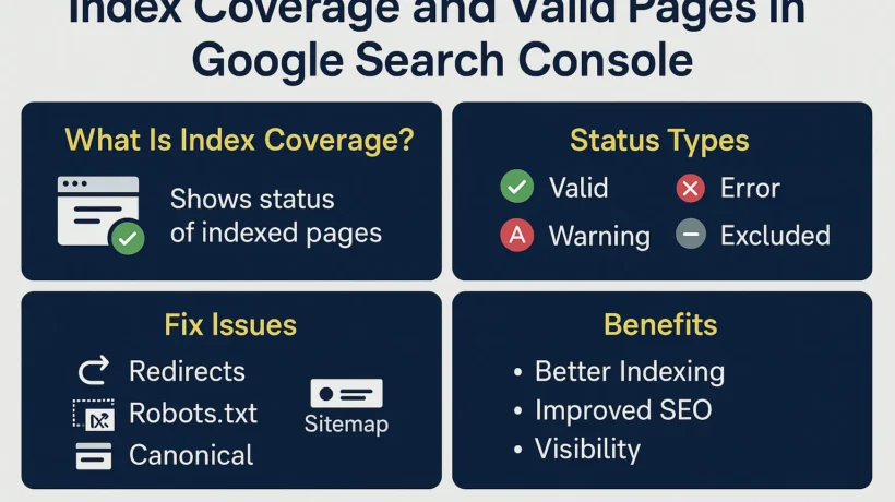 Index Coverage and Valid Pages in Google Search Console (Class14)