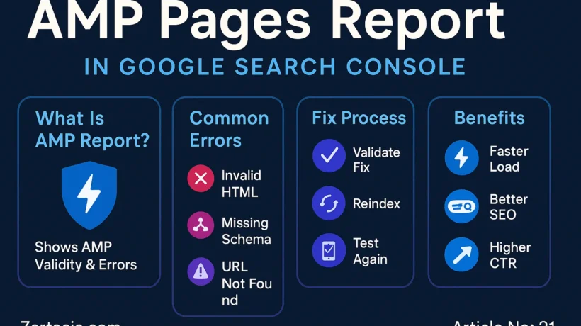 AMP Pages Report in Google Search Console (class 21)